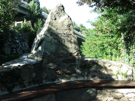 The stone "Dürerstein" in Chiusa/Klausen  1 suedtirol.info