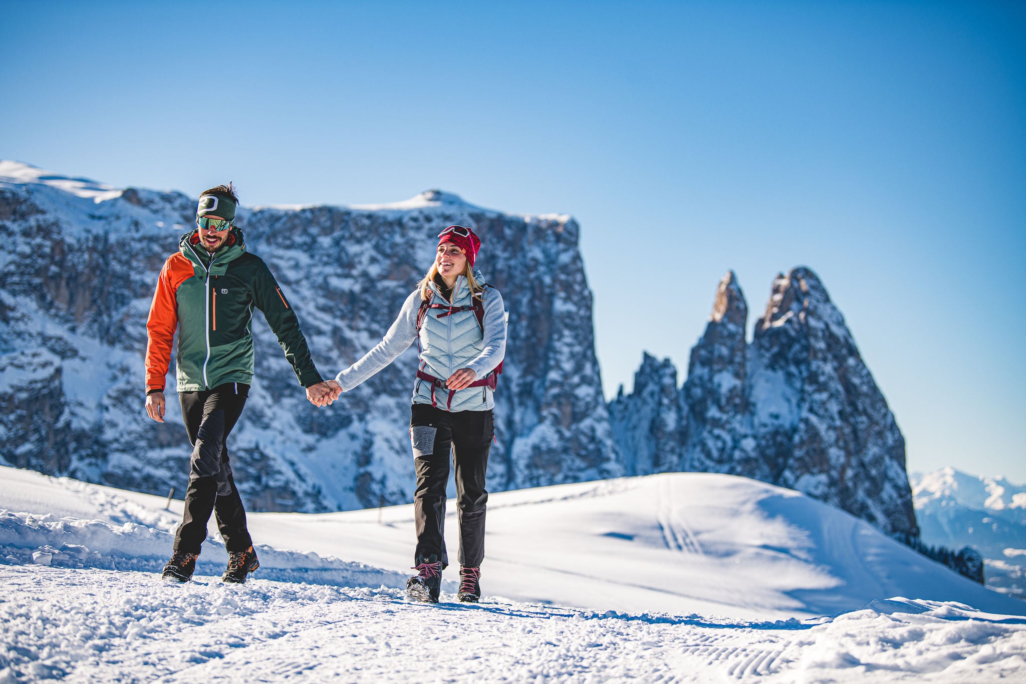 Winter auf der Seiser Alm