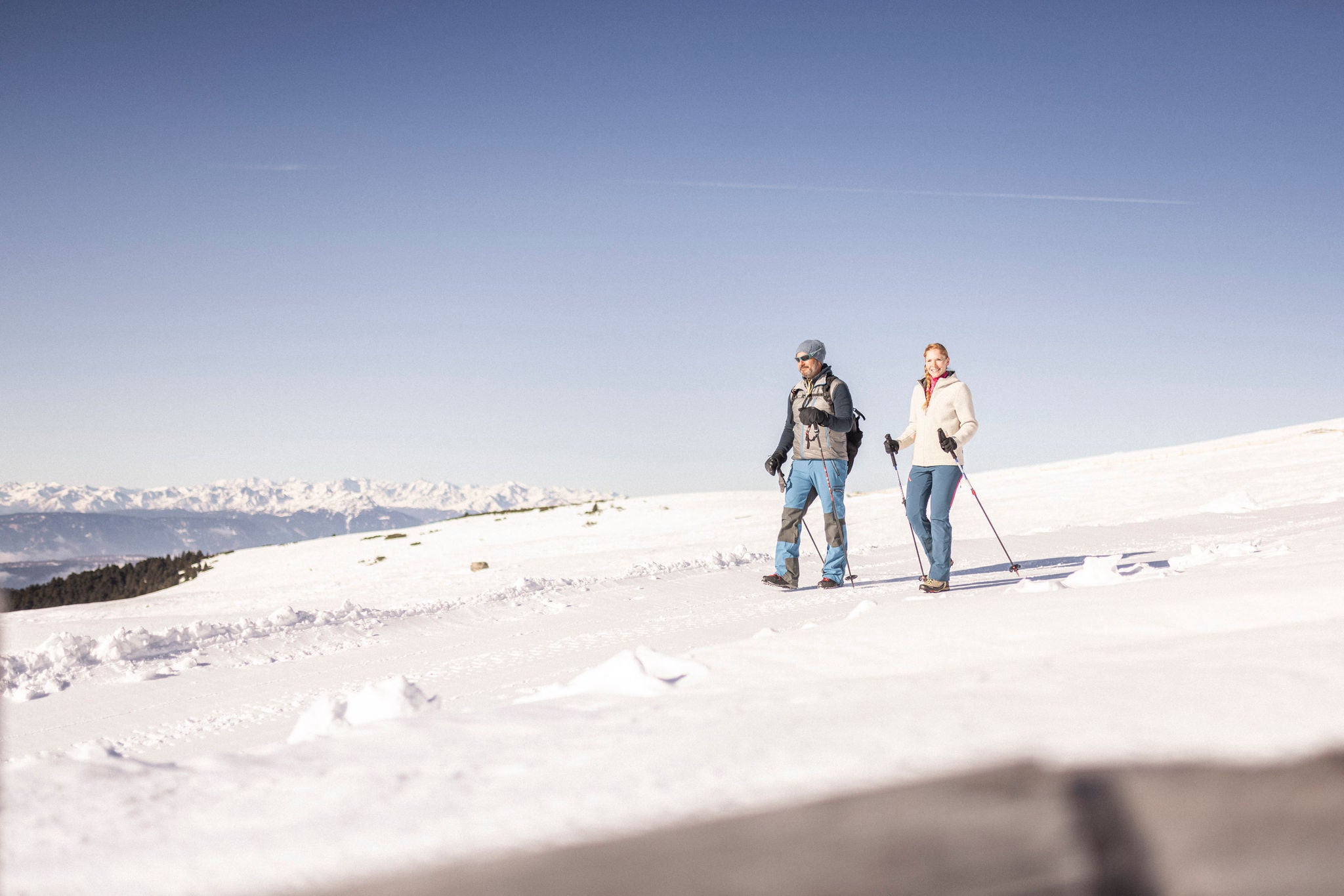 Winterwandern mit Panorama