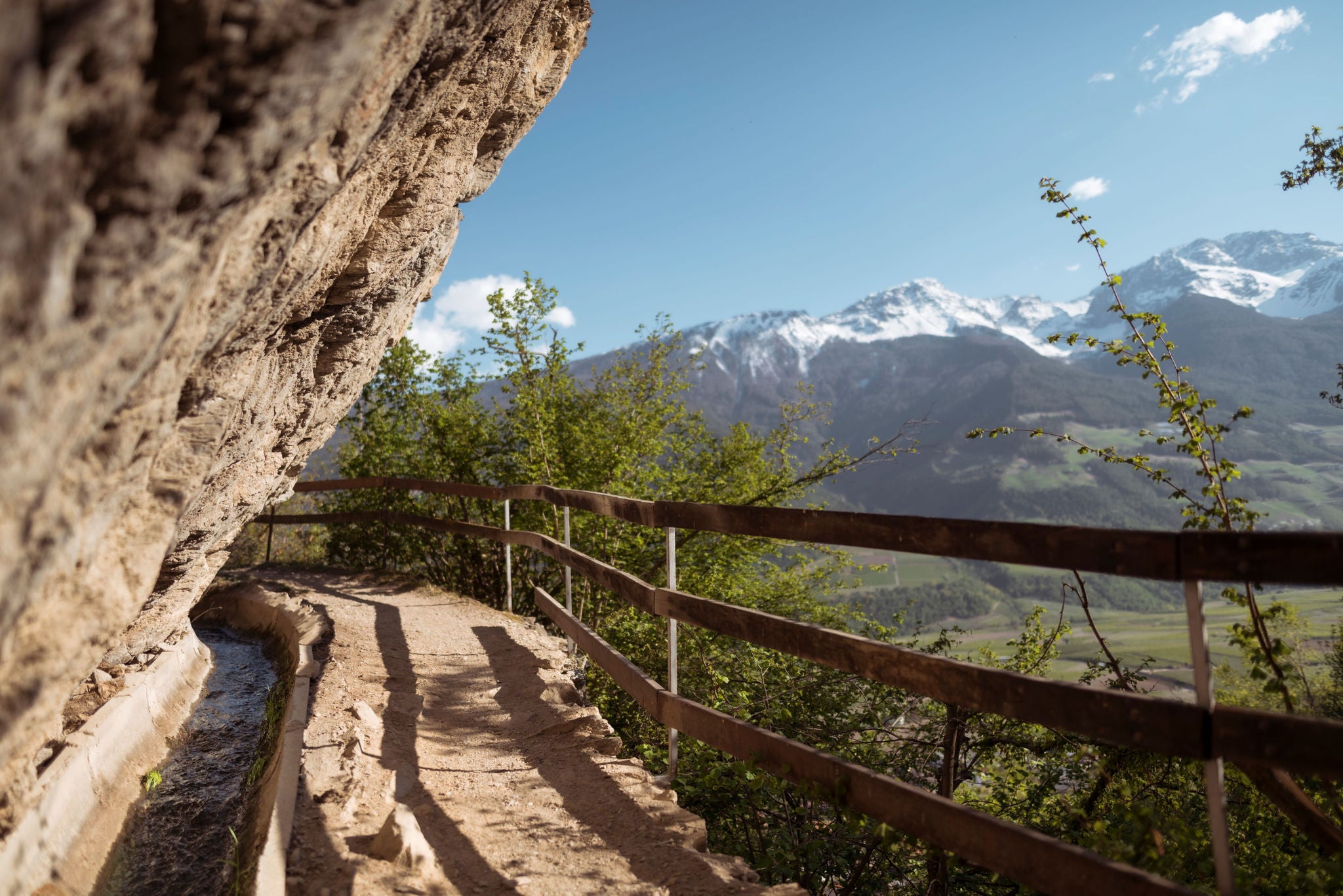 Waalweg im Vinschgau