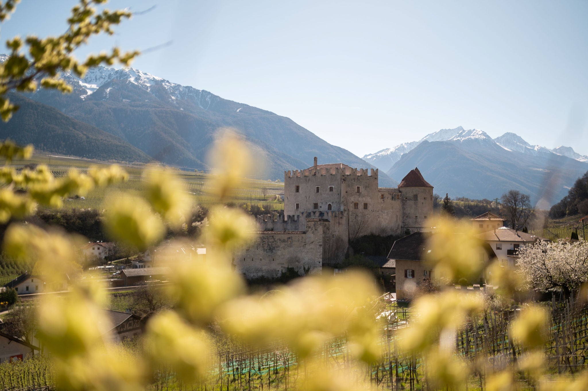 Die Kulturregion Vinschgau im Frühling erleben