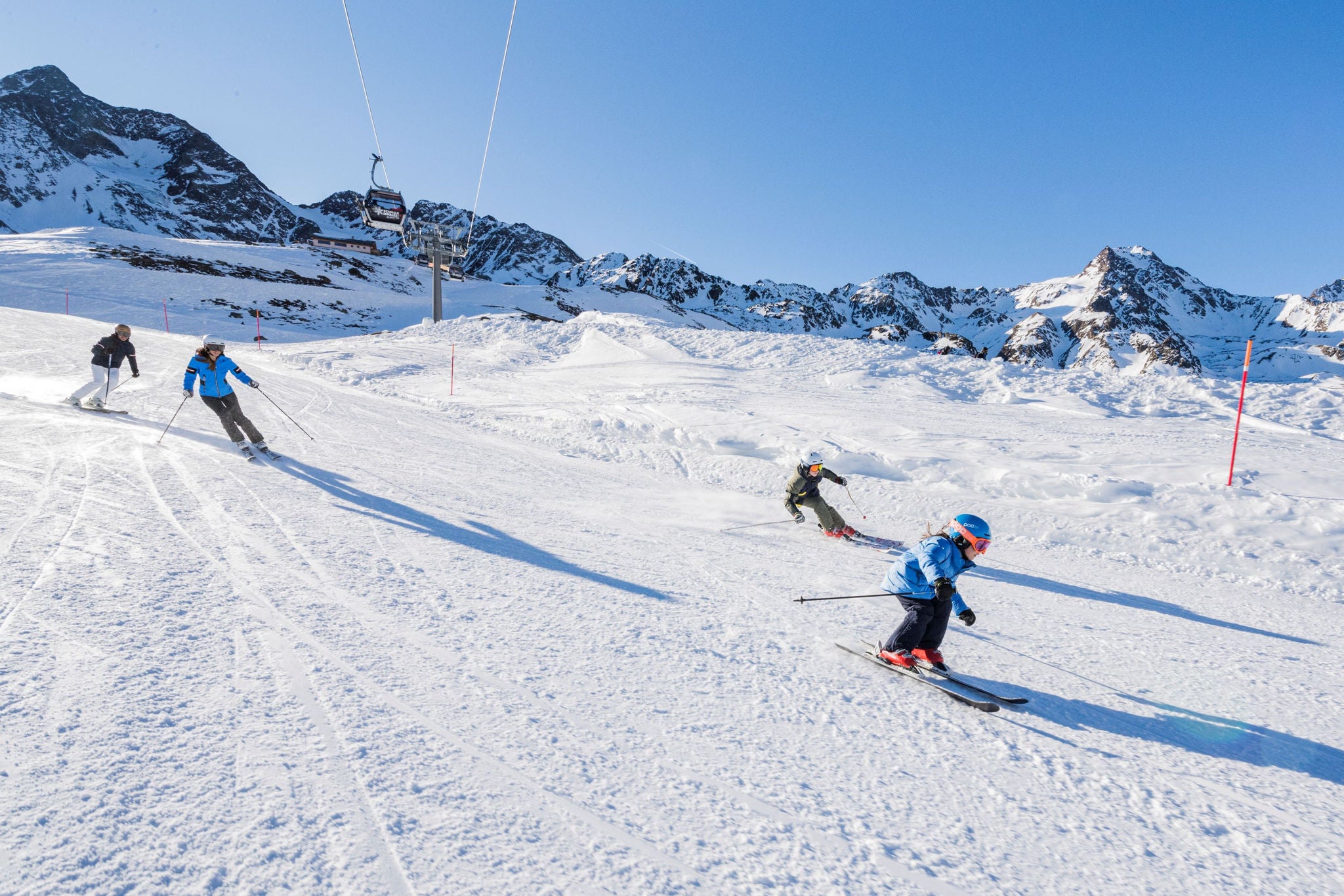 Skiparadies am Gletscher für Familien