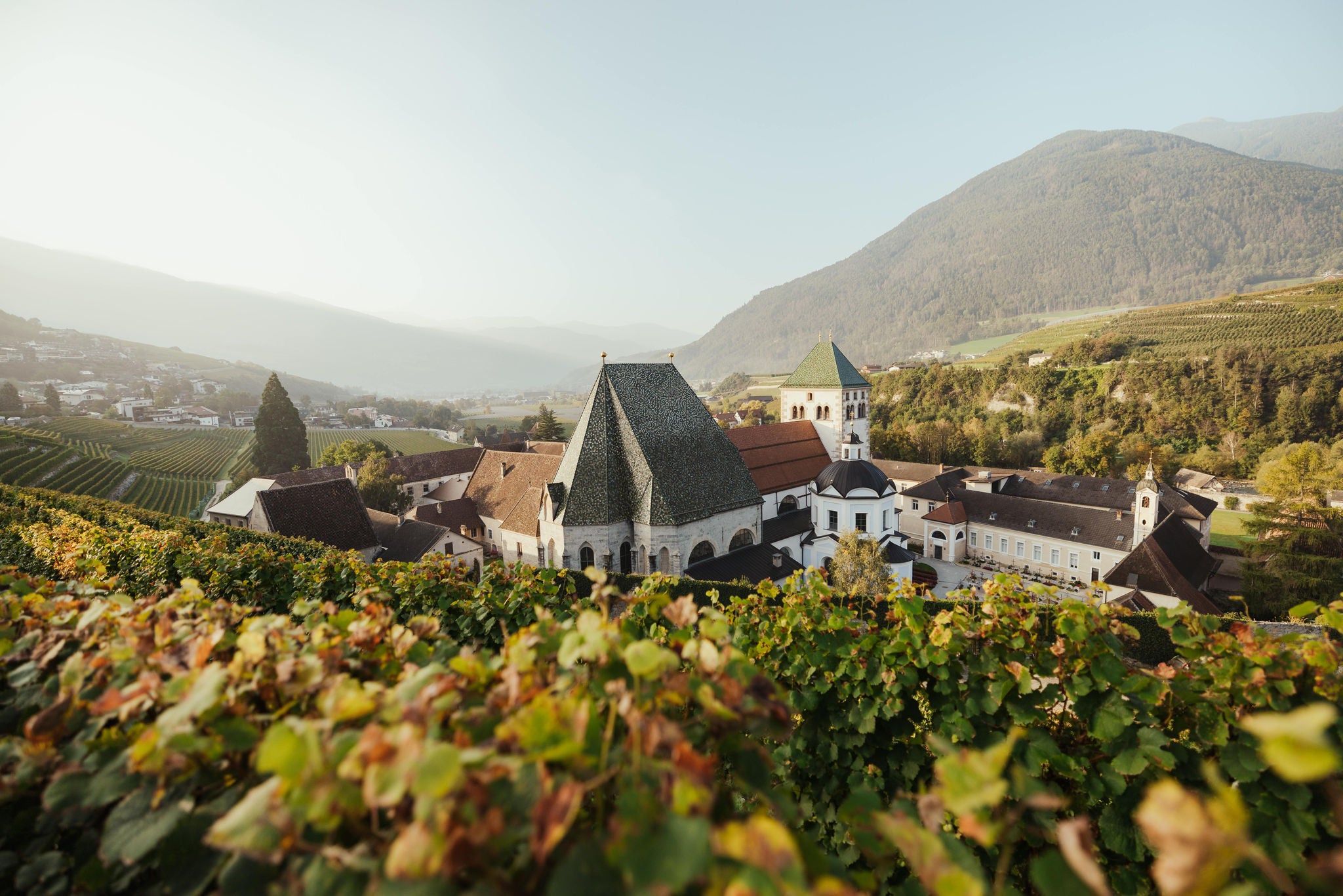 Kloster Neustift im Herbst