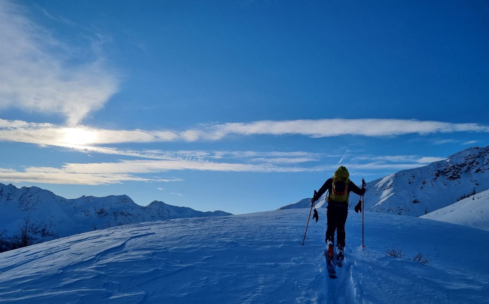 Skitourengeher im Ultental