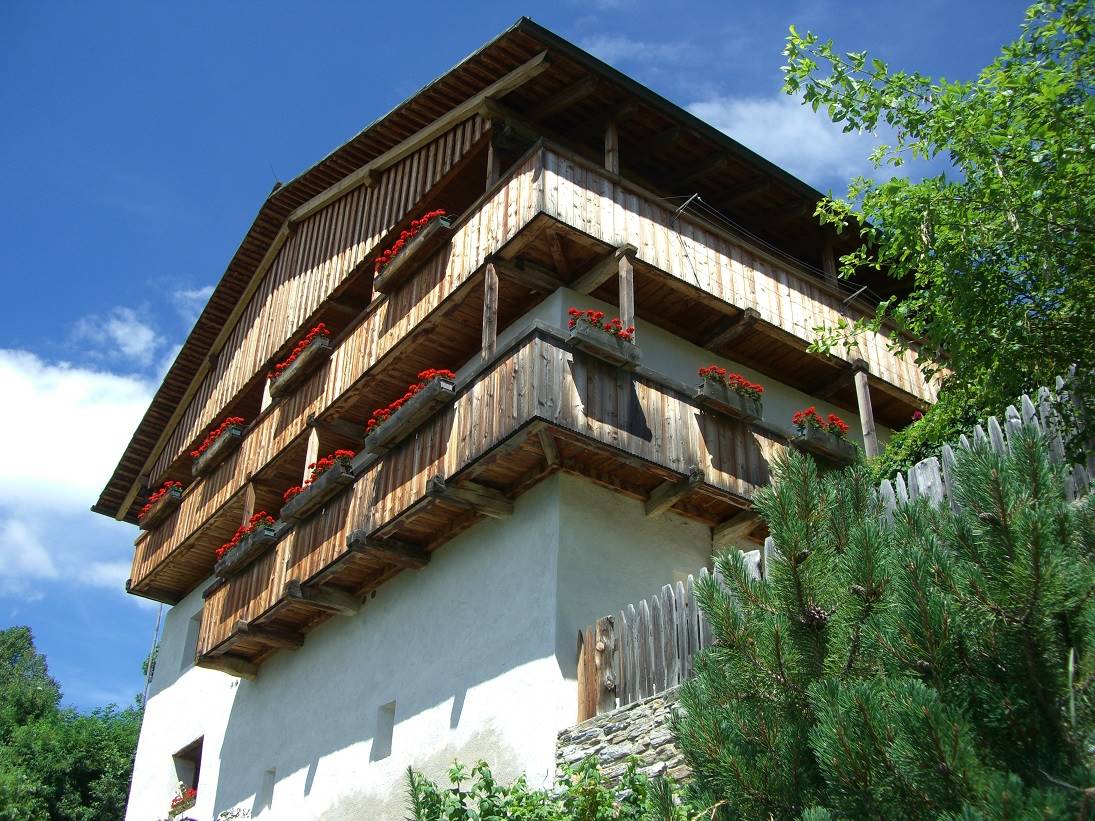 Das nachhaltig sanierte historische Bauernhaus Huber in Rodeneck