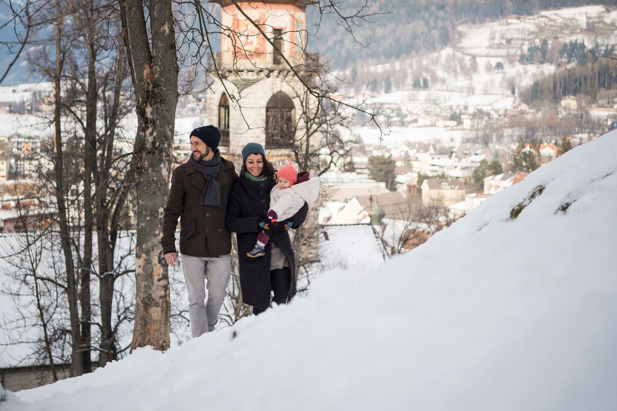 Winterurlaub mit der Familie in Bruneck