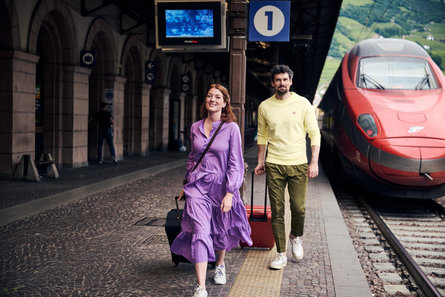 Viaggiare verso l'Alto Adige con il treno