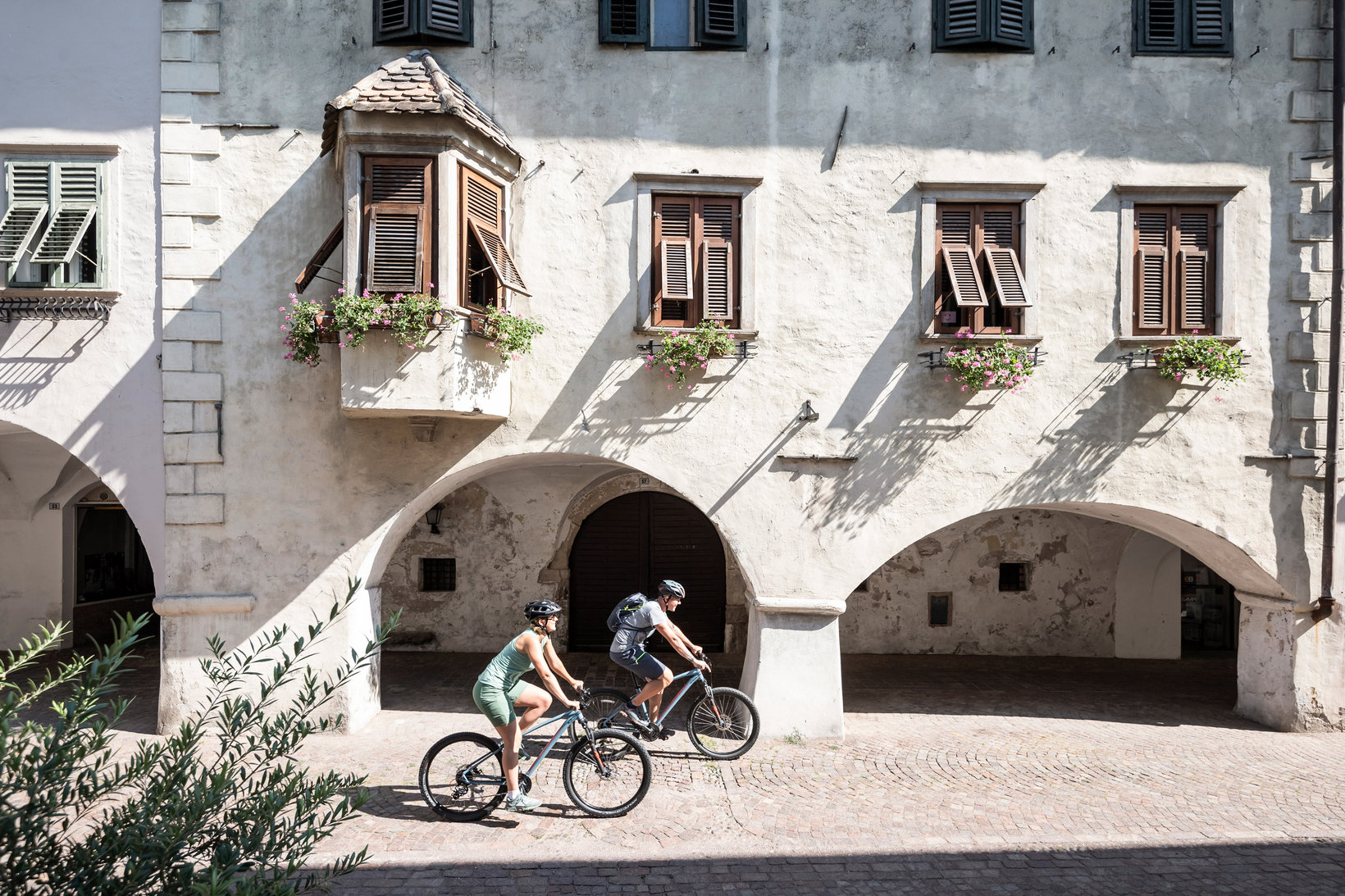 Radfahren am Kalterer See