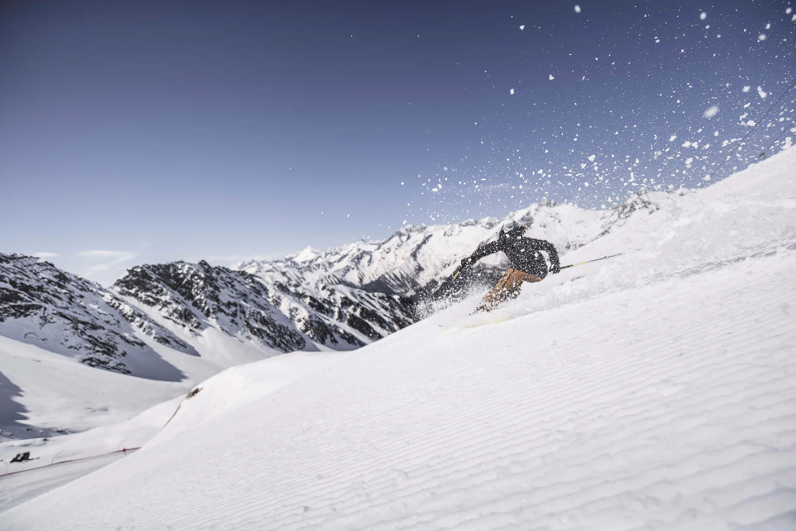 Skiing on Klausberg