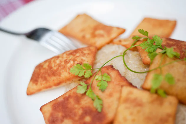 Frittelle di patate con crauti