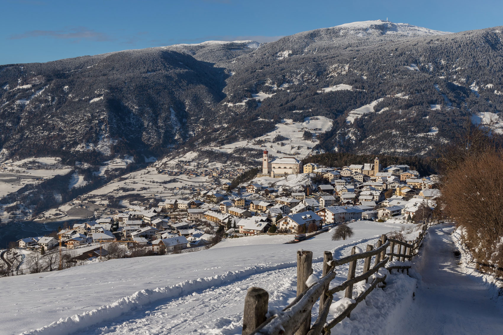 Výhled na Dolomity