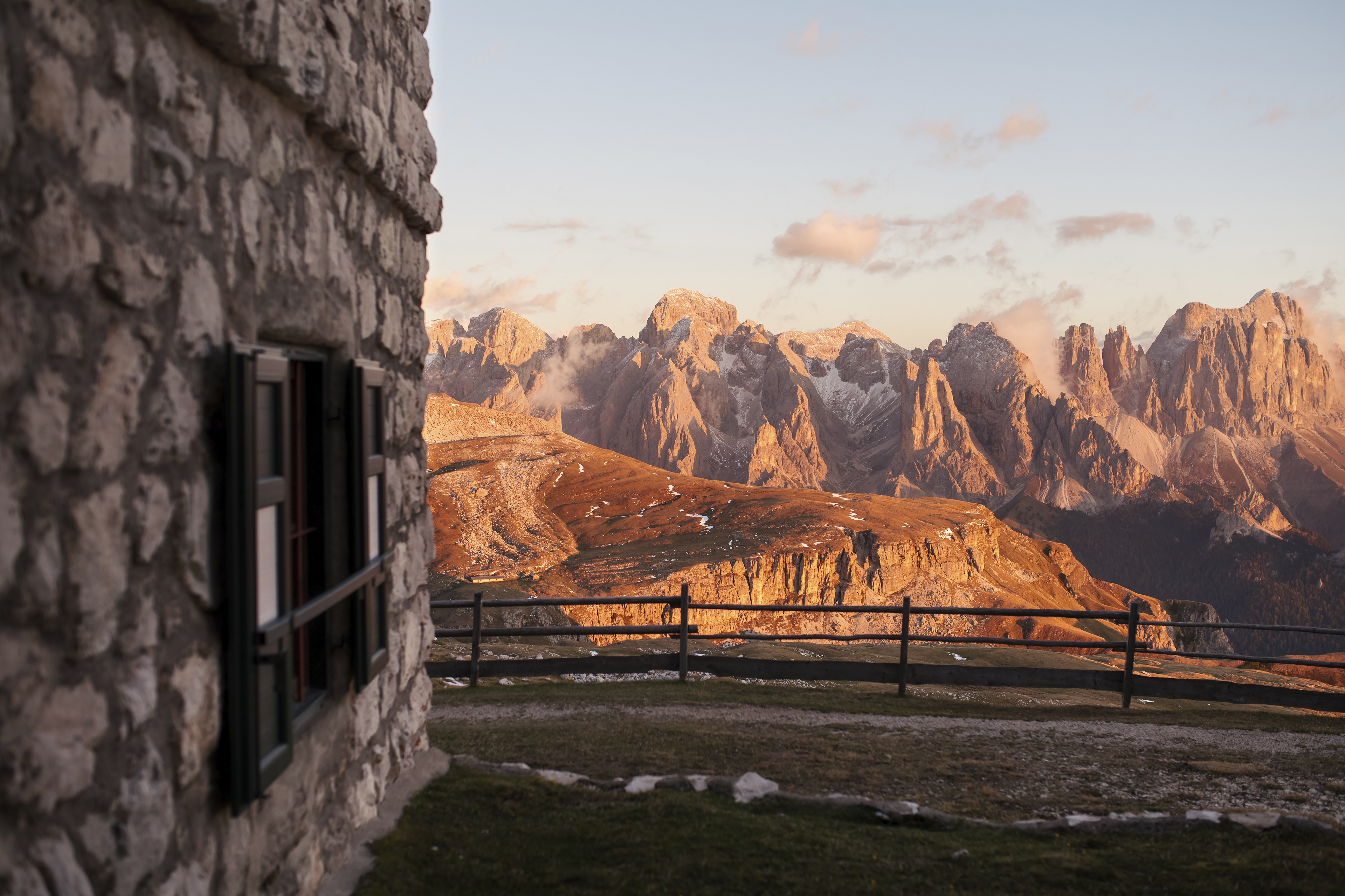 Die Dolomiten im Herbst