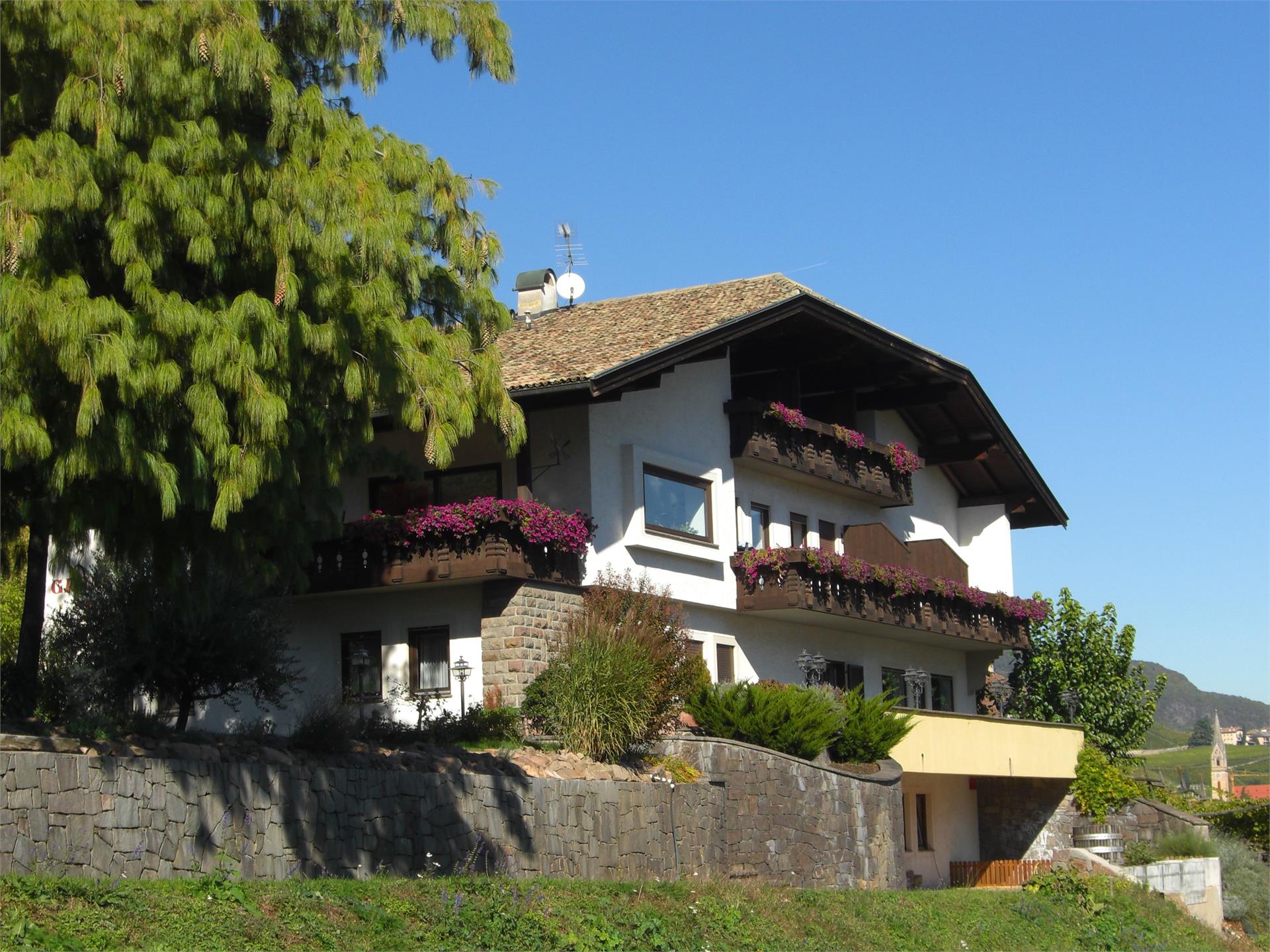 Garni Runggner Traubenhof Tramin an der Weinstraße/Termeno sulla Strada del Vino 3 suedtirol.info