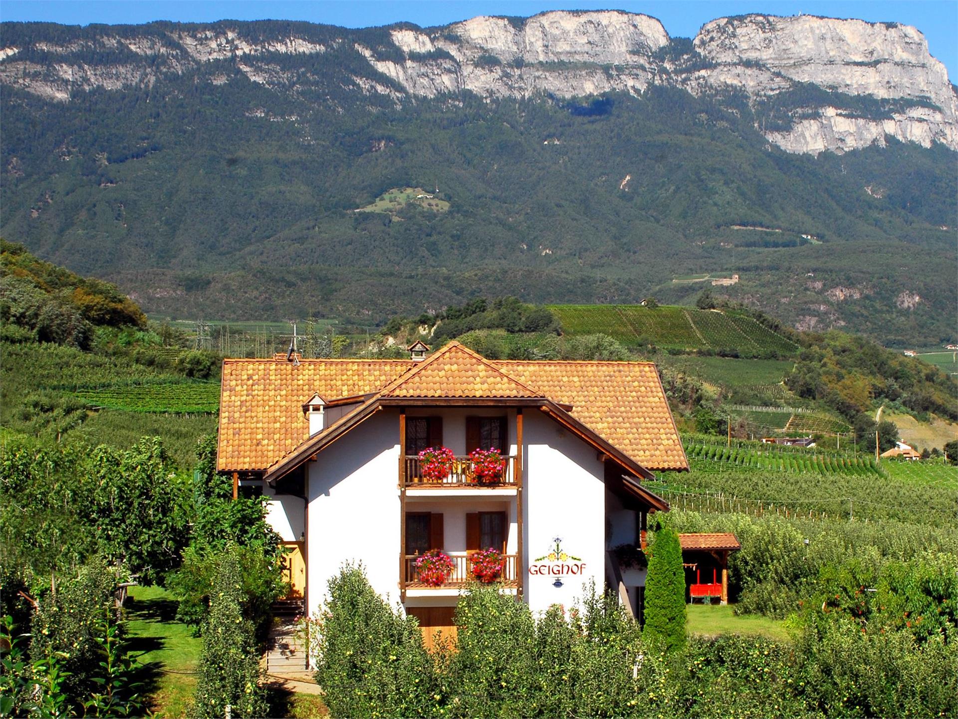 Geighof - Spitaler David Appiano sulla Strada del Vino 1 suedtirol.info