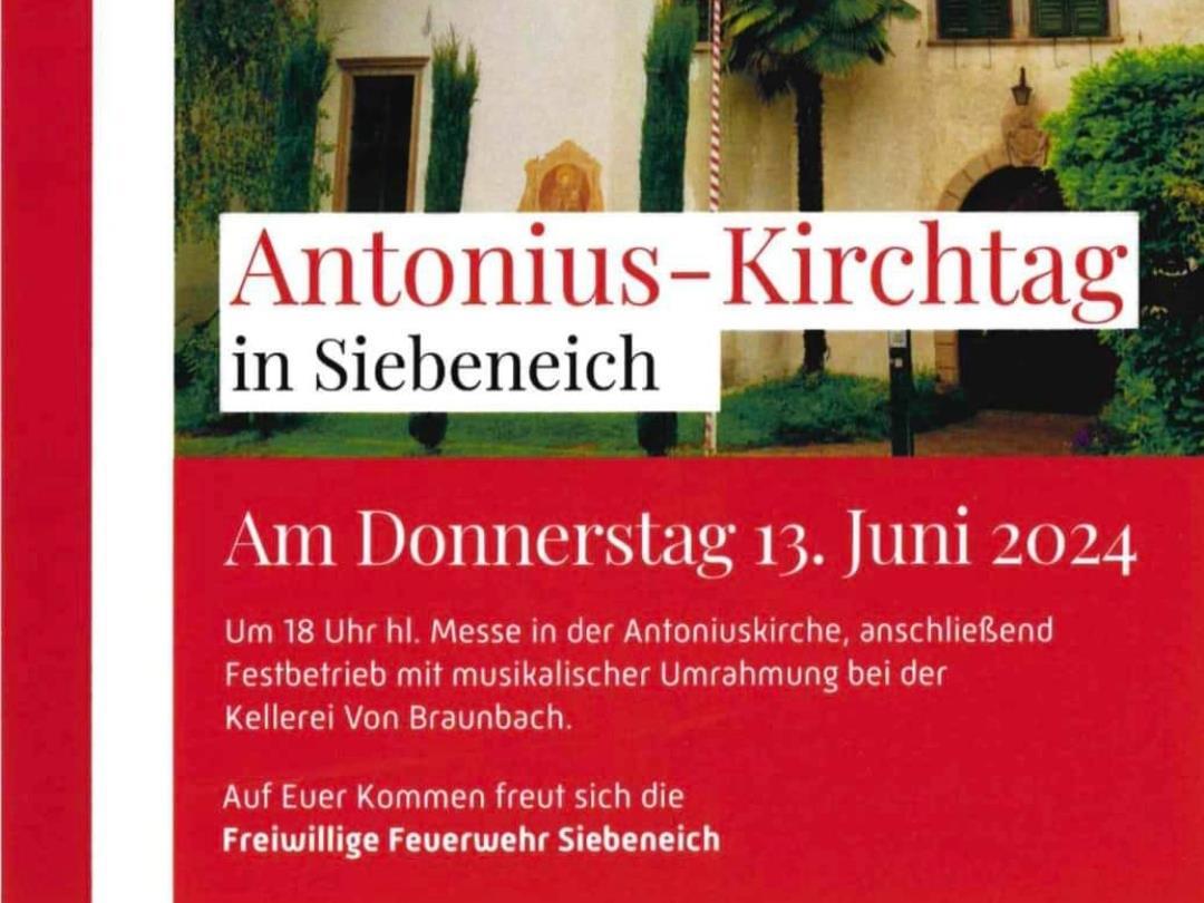 Antonius Church Festival for the patronage in Siebeneich Terlan/Terlano 1 suedtirol.info