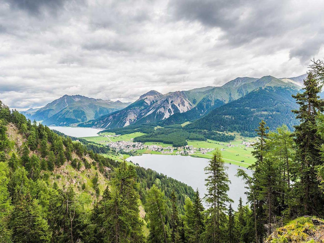 E-Bike Tour Haideralm - Bruggeralm Graun im Vinschgau/Curon Venosta 2 suedtirol.info