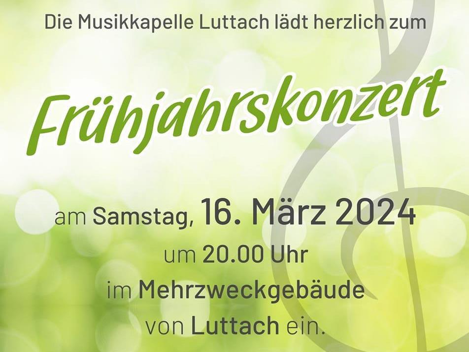 Spring concert f the traditional music band Luttach in Luttach/Ahrntal valley Ahrntal/Valle Aurina 1 suedtirol.info