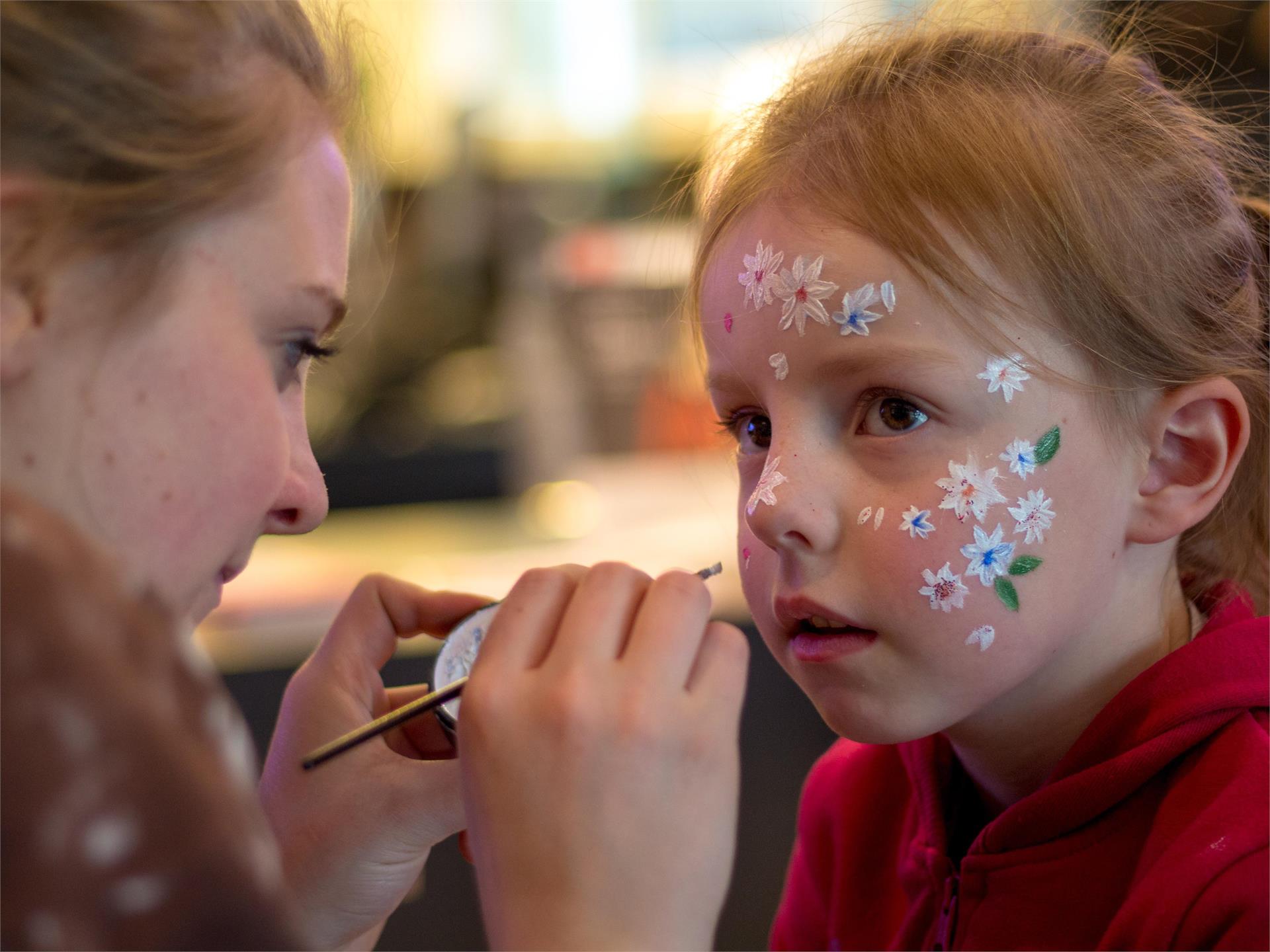 Face painting per bambini Santa Cristina Val Gardena 1 suedtirol.info