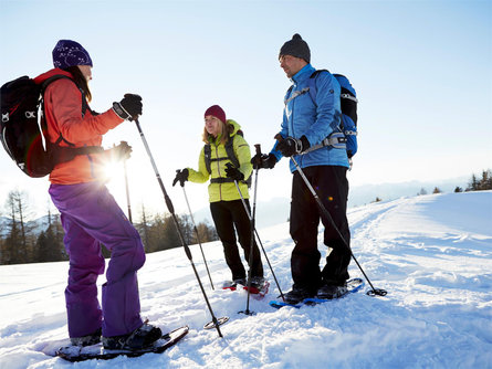 Guided snowshoe hiking tour - Resciesa to Zannes Lajen/Laion 1 suedtirol.info