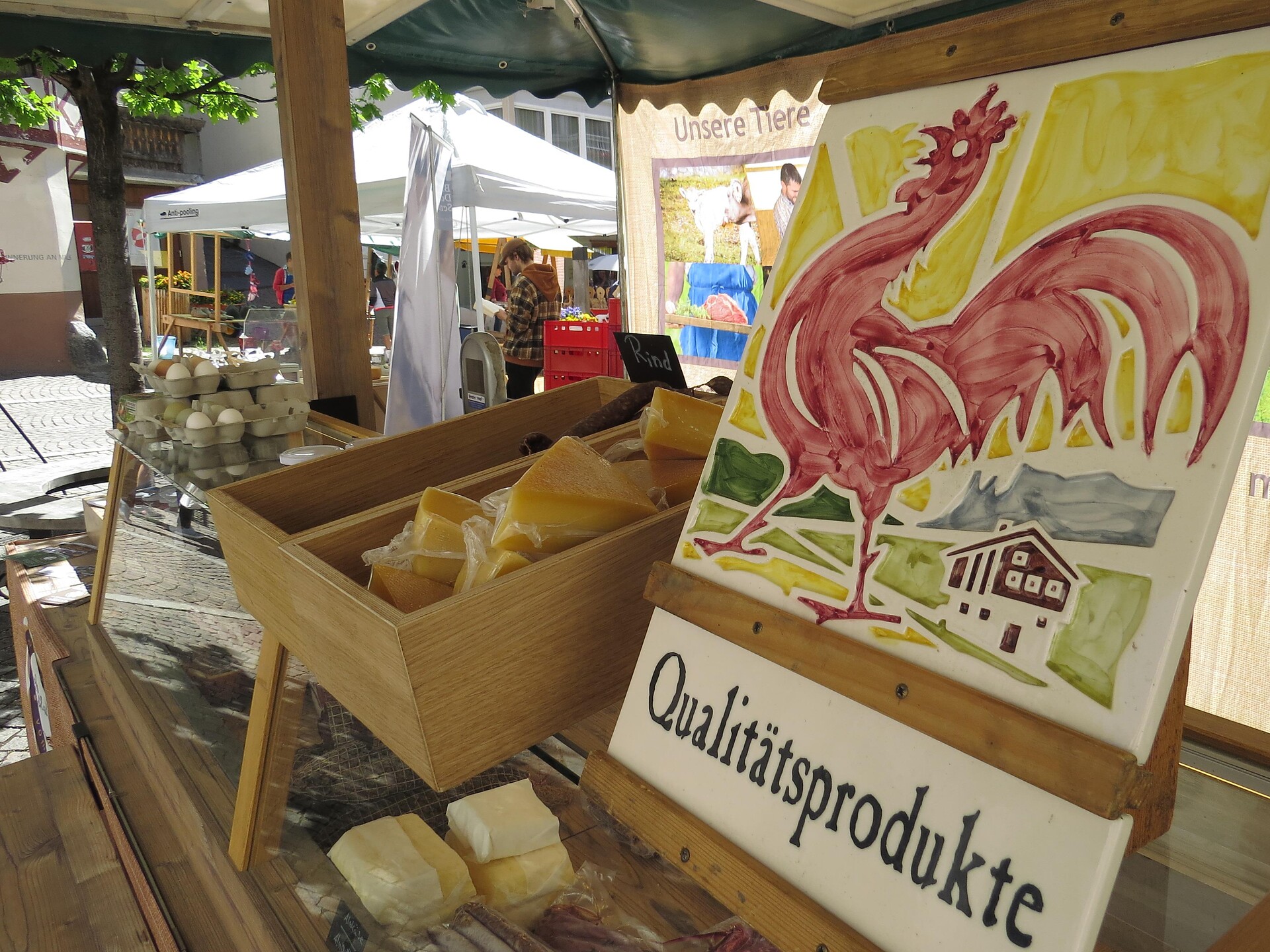 Jeden Mittwoch Bauernmarkt in Mals Mals 1 suedtirol.info