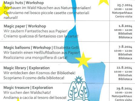 Magic paper | Workshop Toblach/Dobbiaco 2 suedtirol.info