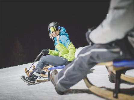 Night tobogganing at Rosskopf Sterzing/Vipiteno 1 suedtirol.info