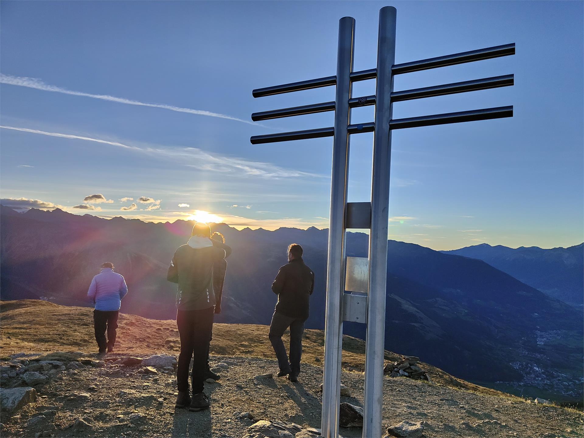 Alba sulla cima Watles Malles 3 suedtirol.info