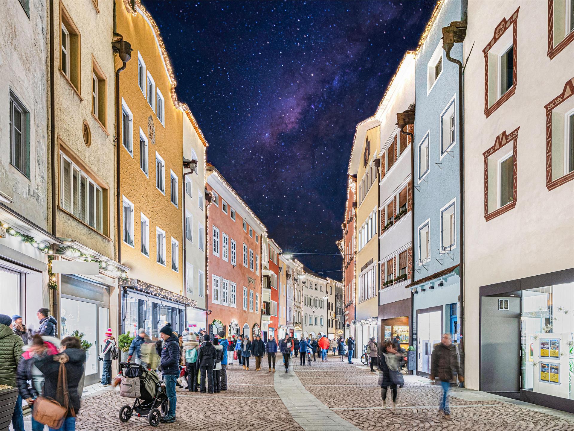 Stadtführung Bruneck im Winter