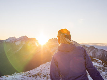 SPEIKBODEN | Wintersonnenaufgang auf 2400m Sand in Taufers 2 suedtirol.info