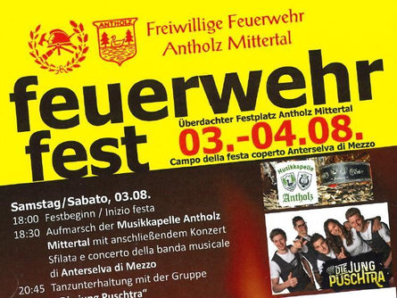 Firemen's festival in Antholz Mittertal Rasen-Antholz/Rasun Anterselva 1 suedtirol.info