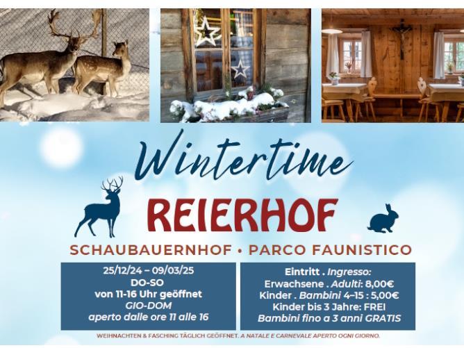 *Wintertime* Animal Park Reierhof Gsies/Valle di Casies 1 suedtirol.info