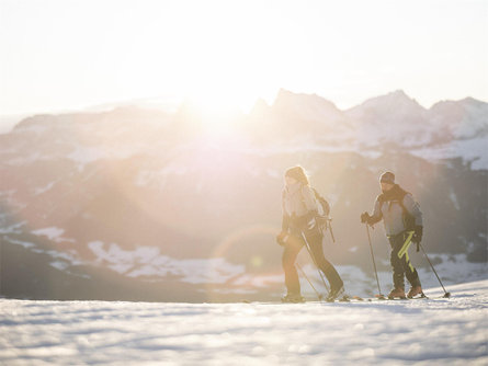 Conoscere lo sci d'alpinismo al Corno del Renon Renon 1 suedtirol.info