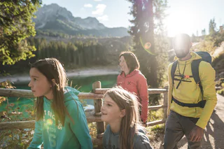 Familienwanderung vom Karer See zur Stadl Alm - Welschnofen - #4 - suedtirol.info