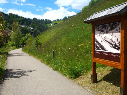 Sentiero del trenino della Val Gardena - La ferata de Gherdëina Ortisei 7 suedtirol.info