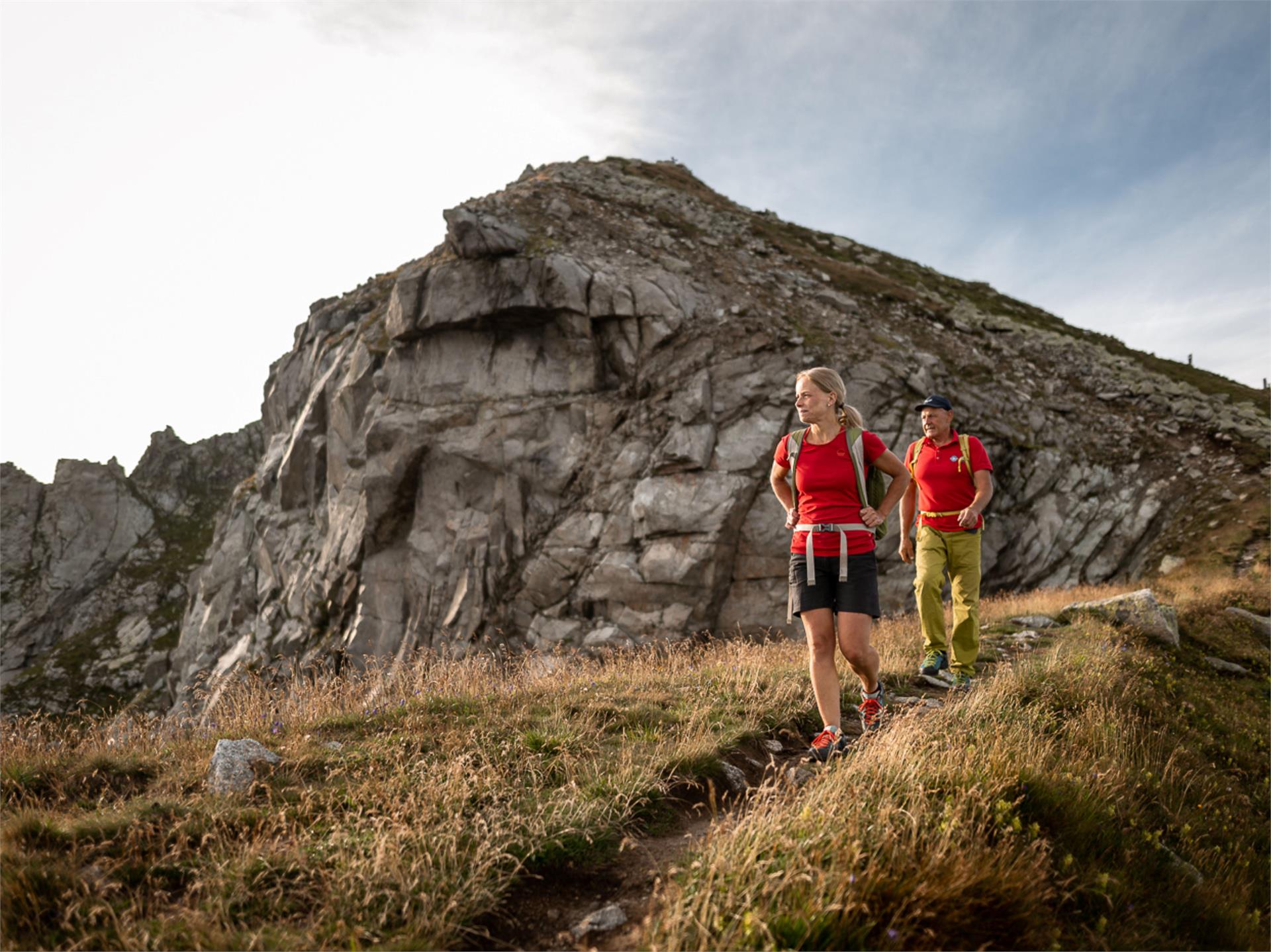 Heini Holzer Klettersteig Ifinger - Zustieg über die Taser Alm Schenna 10 suedtirol.info