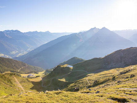 Hühnerspiel [giogo] – Trejer Alm (Äußere Michlreis Alm) [malga] – sentiero Daimer – Vigo Michele – stazione a valle Campo Tures 1 suedtirol.info