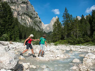 Ins Tschamintal zum Rechten Leger - Tiers am Rosengarten - #3 - suedtirol.info