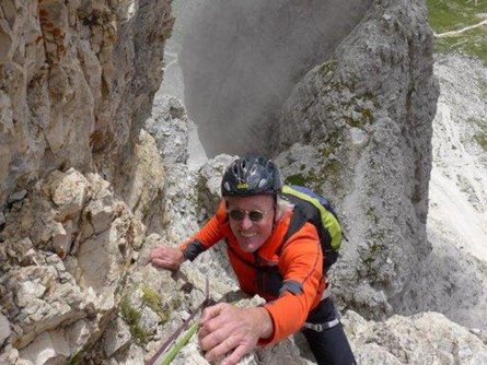 Climbing tour: Cima Picolissima - Via Preuß V Sexten/Sesto 1 suedtirol.info