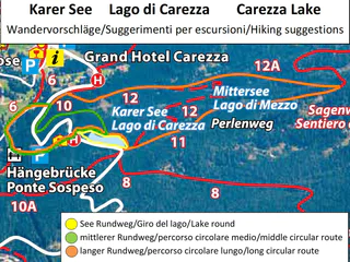 Kurzer Rundweg am Karer See - Welschnofen - #4 - suedtirol.info