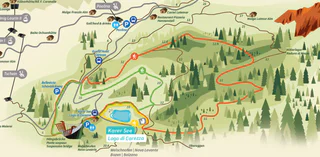Kurzer Rundweg am Karer See - Welschnofen - #5 - suedtirol.info