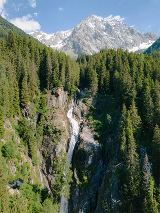 Klammbach waterfall