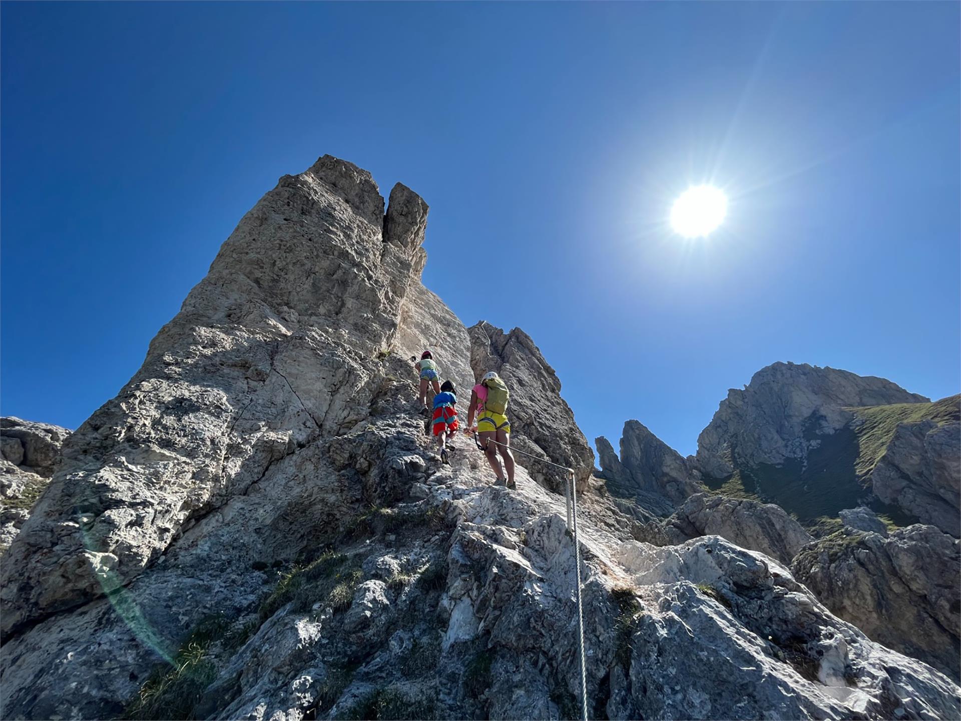 Klettersteig PIZ DA PERES Badia 2 suedtirol.info