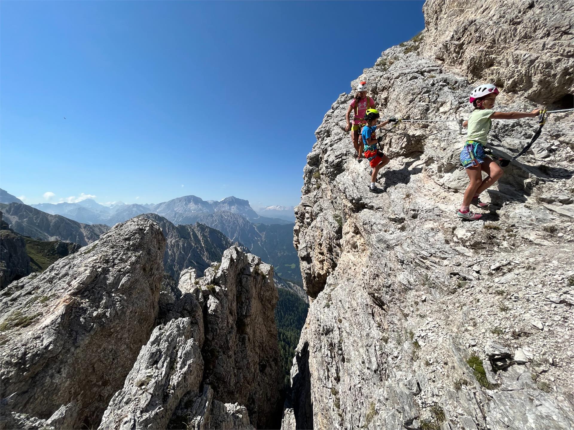 Klettersteig PIZ DA PERES Badia 3 suedtirol.info