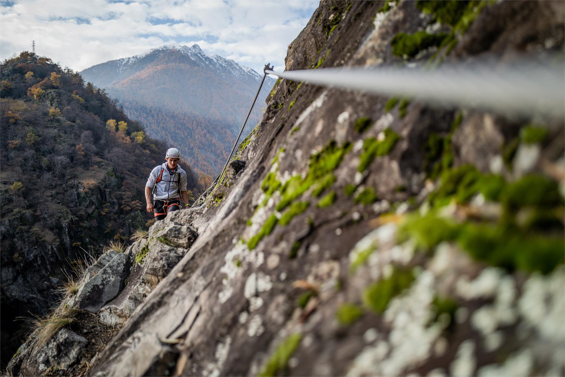 Klettersteig Hoachwool Naturns 2 suedtirol.info