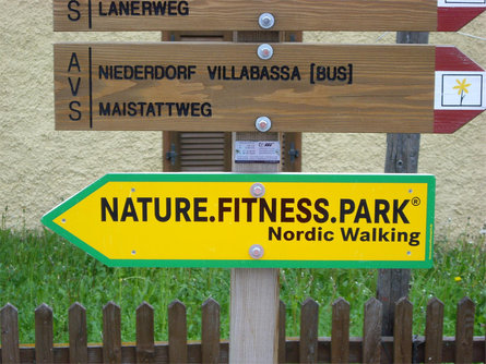 Nature Fitness Park – Nordic Walking in Villabassa/Niederdorf Niederdorf/Villabassa 1 suedtirol.info