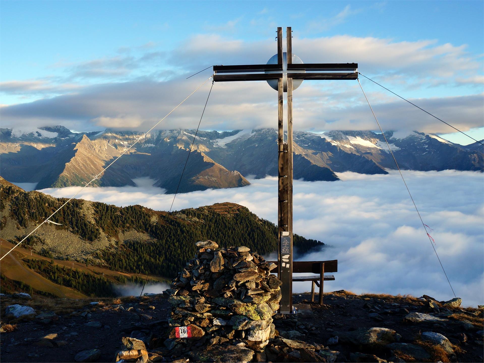 Giro escursionistico Trejer Alm (Äußere Michlreis Alm) [malga] – Sonnklar [Dosso] Campo Tures 1 suedtirol.info