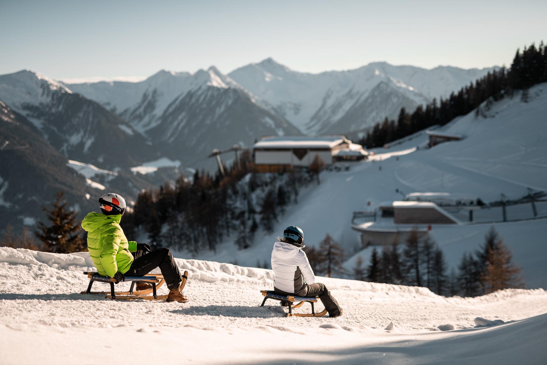 Pista da slittino a Monte Cavallo Vipiteno 5 suedtirol.info