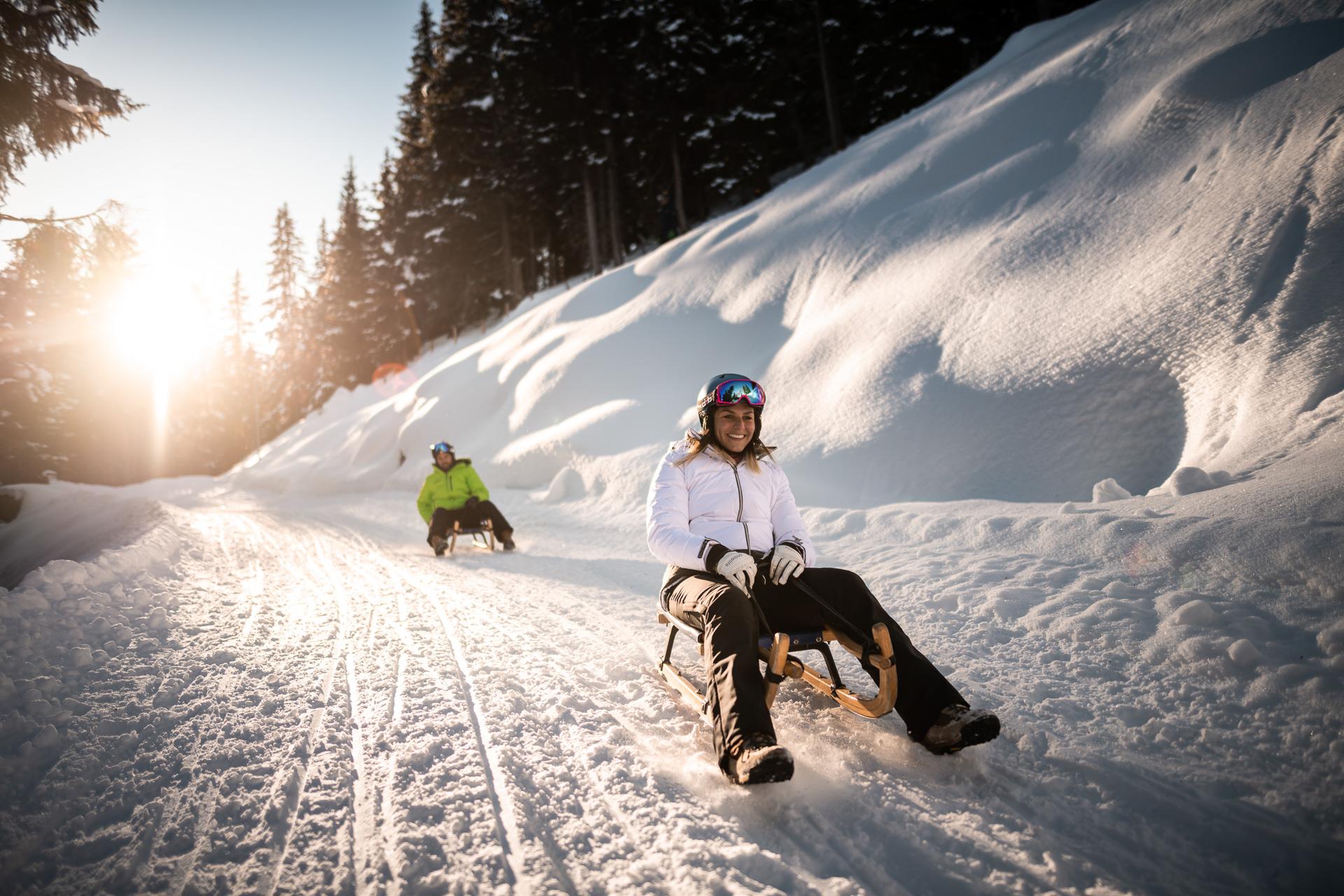 Pista da slittino a Monte Cavallo Vipiteno 1 suedtirol.info