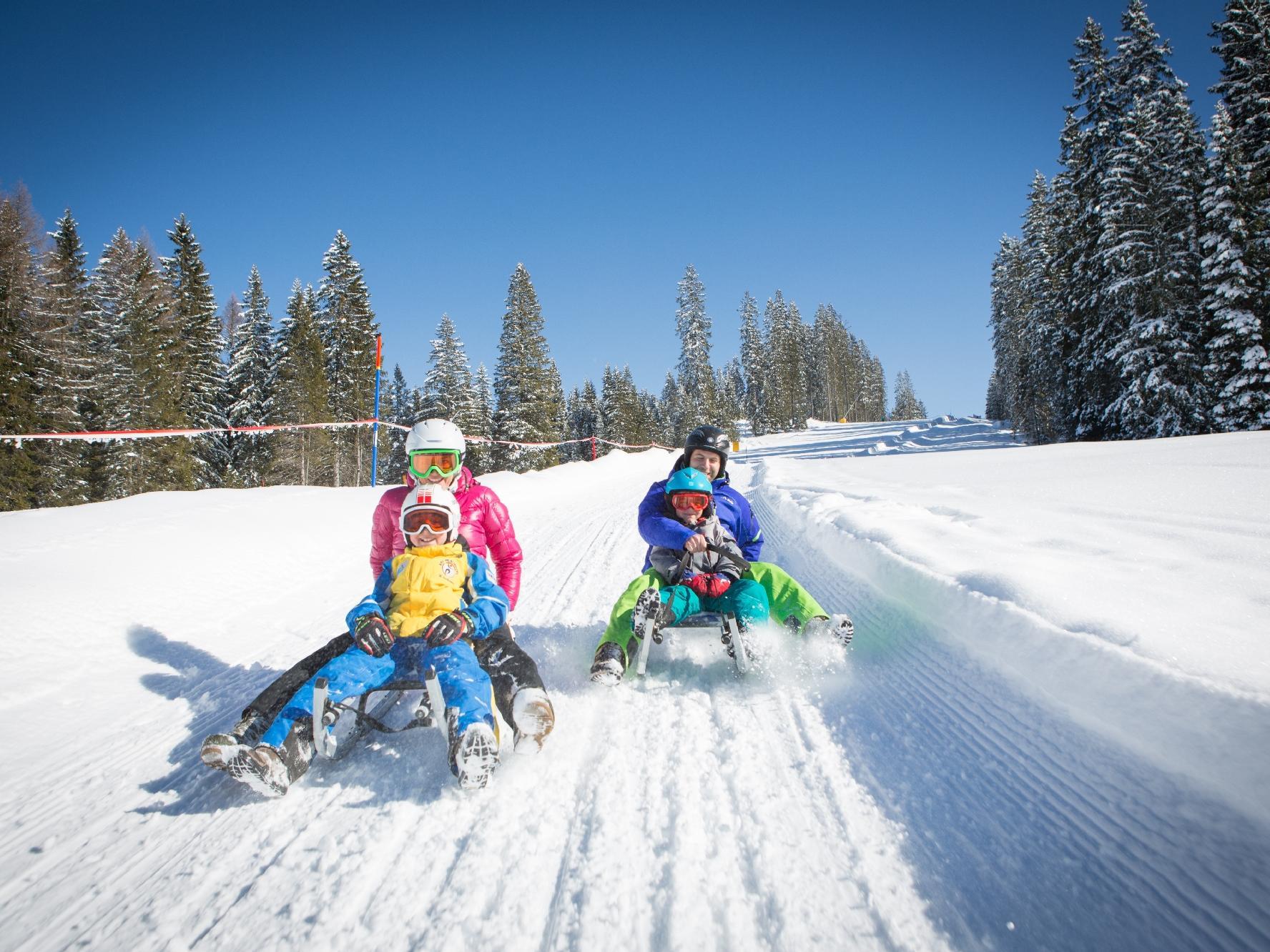 Hubertus Sledging Trail in Carezza/Karersee Welschnofen/Nova Levante 3 suedtirol.info