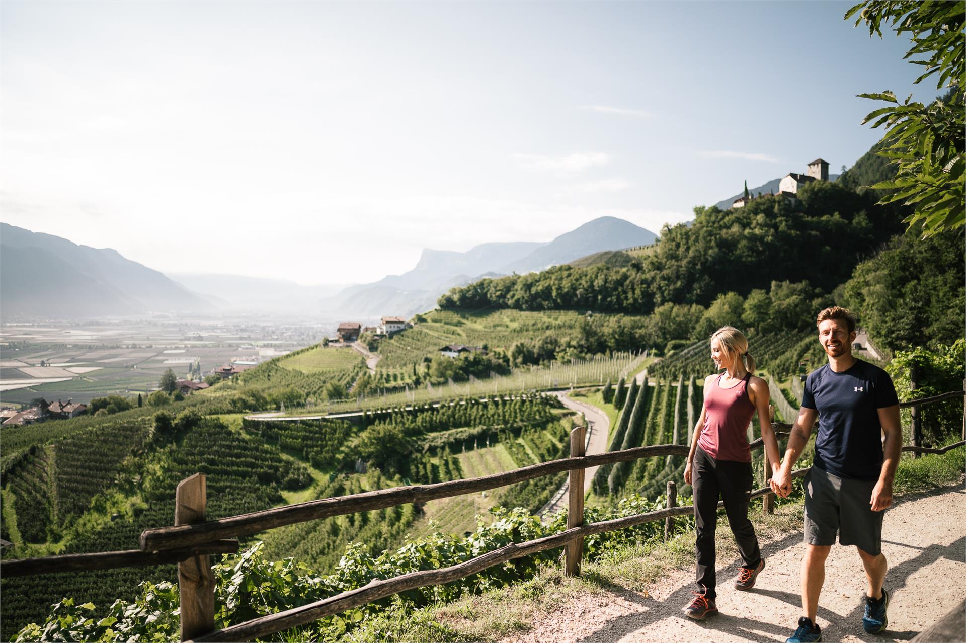 Rundwanderung am Marlinger Waal- und Höhenweg Marling 1 suedtirol.info